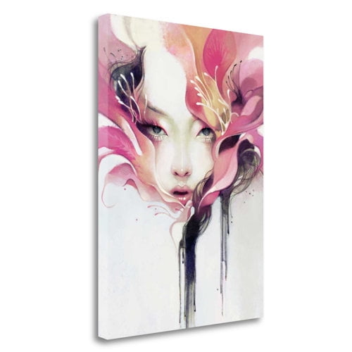 Tangletown Fine Art 'Bauhinia' Graphic Art Print on Wrapped Canvas