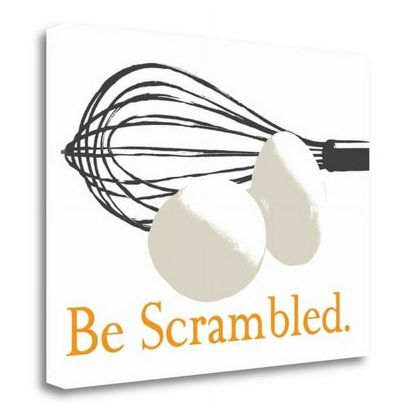 Tangletown Fine Art 'Be Scrambled' Graphic Art Print on Wrapped Canvas