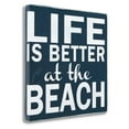 thumbnail image 1 of Tangletown Fine Art 'Beach' Textual Art on Wrapped Canvas, 1 of 2