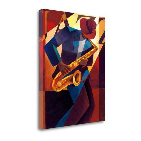 Tangletown Fine Art Bebop By Keith Mallett, Gallery Wrap Canvas 22 x 28
