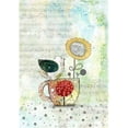 thumbnail image 1 of Tangletown Fine Art Bird on a Tea Cup by Sarah Ogren Poster Frame - 34 x 24 x 1.5 in., 1 of 2