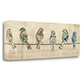 thumbnail image 1 of Tangletown Fine Art Birds On A Wire By Piper Ballantyne,  Gallery Wrap Canvas 39 x 13, 1 of 2