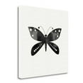 thumbnail image 1 of Tangletown Fine Art 'Black and White Butterfly IV' Graphic Art Print on Wrapped Canvas, 1 of 2