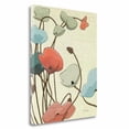 thumbnail image 1 of Tangletown Fine Art Blue Pavots Ondule II By Shirley Novak,  Gallery Wrap Canvas 23 x 28, 1 of 3