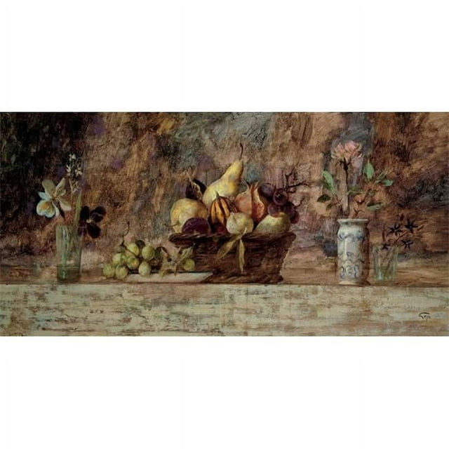 Tangletown Fine Art Bodegen by Goyo Dominguez Poster Frame - 14 x 29 x 1.5 in.