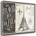 thumbnail image 1 of Tangletown Fine Art 'Bonjour Paris I' Graphic Art on Canvas, 1 of 2
