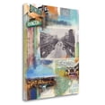 thumbnail image 1 of Tangletown Fine Art Bowery Collage By Andrew Sullivan,  Gallery Wrap Canvas, 1 of 2
