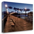 thumbnail image 1 of Tangletown Fine Art 'Broadway Pier - 22' Print on Wrapped Canvas, 1 of 2