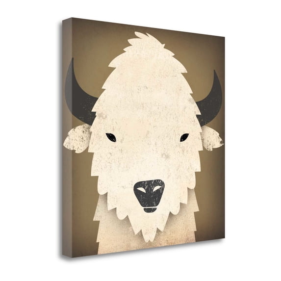 Tangletown Fine Art Buffalo I By Ryan Fowler, Gallery Wrap Canvas 20 x 20