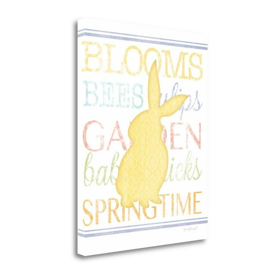 Tangletown Fine Art Bunny IV by Jennifer Pugh Poster Frame - 23 x 18 x 1.5 in.