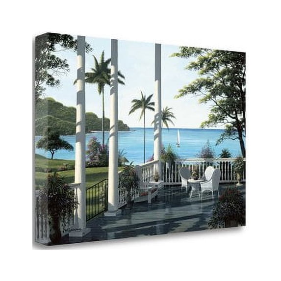 "Caribbean Comfort" By Bill Saunders, Fine Art Giclee Print on Gallery Wrap Canvas, Ready to Hang