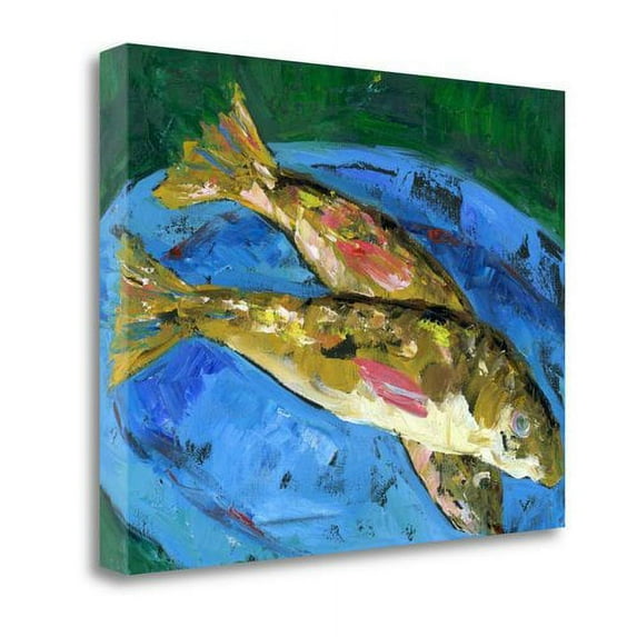 Tangletown Fine Art 'Catch' Print on Wrapped Canvas