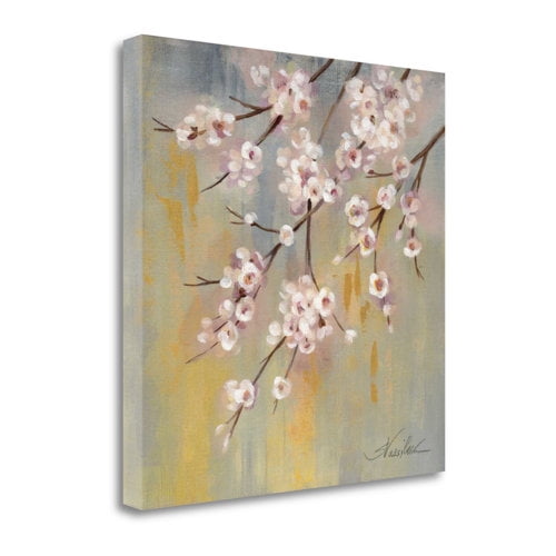 "Cherry Cloud I" By Silvia Vassileva, Fine Art Giclee Print on Gallery Wrap Canvas, Ready to Hang