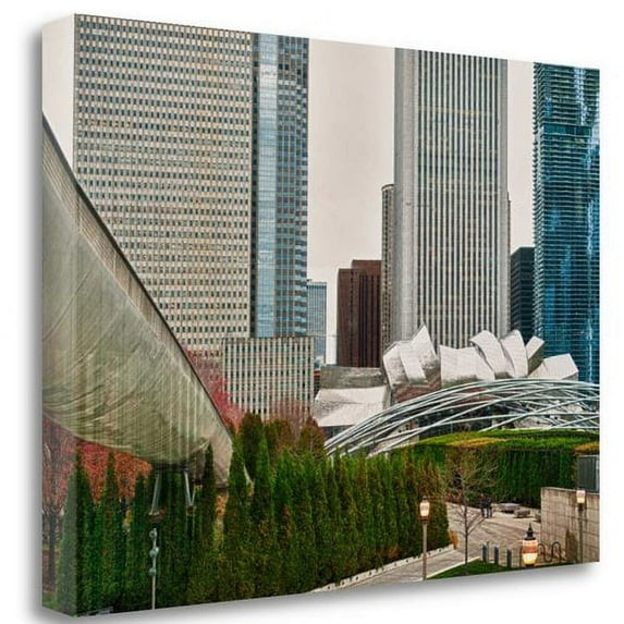 Tangletown Fine Art 'Chicago 350' Photographic Print on Wrapped Canvas