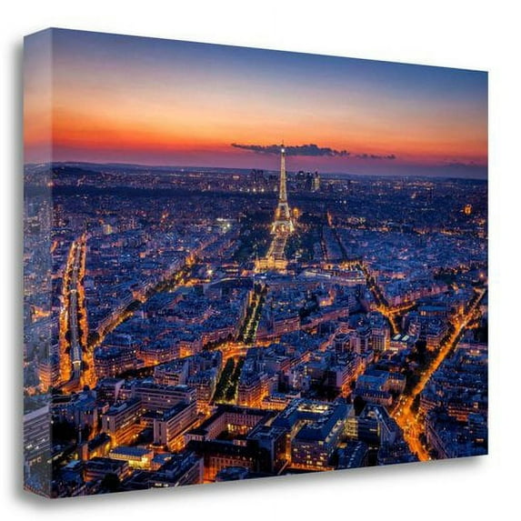Tangletown Fine Art 'City Lights' Graphic Art Print on Wrapped Canvas