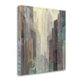 thumbnail image 1 of Tangletown Fine Art 'City at Dawn' by Albena Hristova Painting Print on Wrapped Canvas, 1 of 2