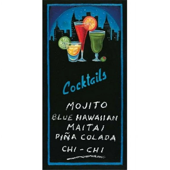 Tangletown Fine Art Cocktails By Will Rafuse,  Gallery Wrap Canvas - 14 x 28