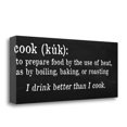 thumbnail image 1 of Cook Definition By Anna Quach, 28" x 12" Fine Art Giclee Print on Gallery Wrap Canvas, Ready to Hang, 1 of 2