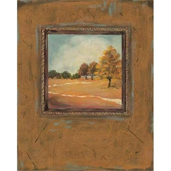 Tangletown Fine Art 'Copper Landscape II' Print on Wrapped Canvas