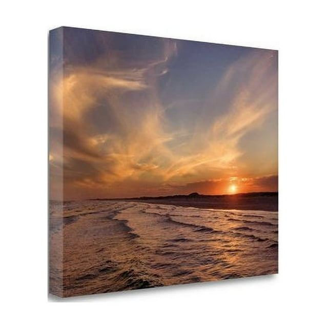 Tangletown Fine Art 'Corpus Christi Sunset' Photographic Print on Wrapped Canvas