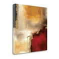 thumbnail image 1 of Tangletown Fine Art Crimson Accent I By Laurie Maitland,  Gallery Wrap Canvas 35 x 35, 1 of 2