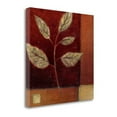 thumbnail image 1 of Tangletown Fine Art Crimson Leaf Study I By Ursula Salemink-Roos,  Gallery Wrap Canvas 24 x 24, 1 of 2