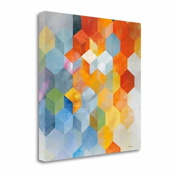 Tangletown Fine Art Cubitz I By Noah, Gallery Wrap Canvas