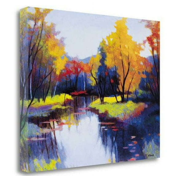Tangletown Fine Art 'Daybreak' Graphic Art Print on Wrapped Canvas