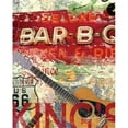thumbnail image 1 of Tangletown Fine Art Deluxe Barbq By Eric Yang,  Gallery Wrap Canvas 16 x 20, 1 of 2