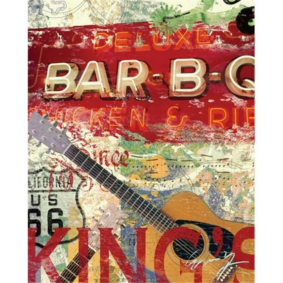 Tangletown Fine Art Deluxe Barbq By Eric Yang, Gallery Wrap Canvas 16 x 20