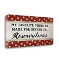 thumbnail image 1 of "Dinner Reservations" By Jennifer Pugh, Fine Art Giclee Print on Gallery Wrap Canvas, Ready to Hang, 1 of 2