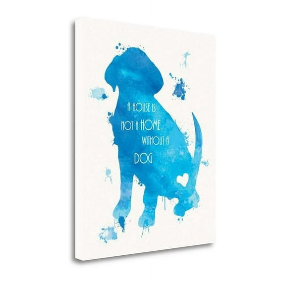 Tangletown Fine Art 'Dog Love' Graphic Art Print on Wrapped Canvas