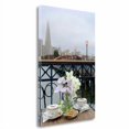 thumbnail image 1 of Tangletown Fine Art Dream Cafe Broadway Pier - 21 By Alan Blaustein,  Gallery Wrap Canvas 16" x 24", 1 of 2