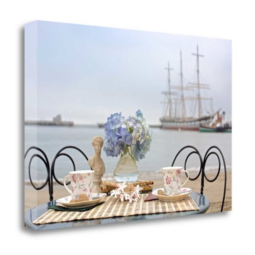 Tangletown Fine Art Dream Cafe Hyde St Pier - 33 By Alan Blaustein, Gallery Wrap Canvas