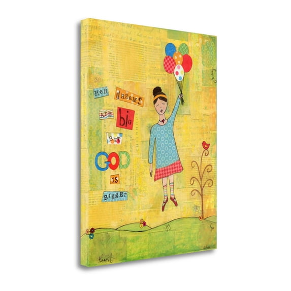 Tangletown Fine Art Dreams with Words by Alli Rogosich Poster Frame - 32 x 25 x 1.5 in.