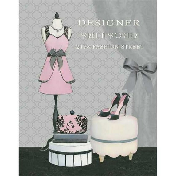 Tangletown Fine Art Dress Fitting Boutique IV by Marco Fabiano Poster Frame - 23 x 18 x 1.5 in.