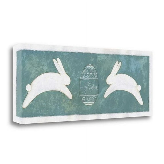 Tangletown Fine Art 'Easter Happy' Graphic Art Print on Wrapped Canvas