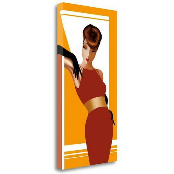 Tangletown Fine Art Elegantly Alana By Jordan Bravo, Gallery Wrap Canvas