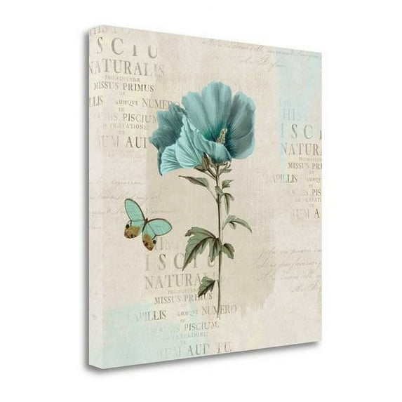 Tangletown Fine Art 'En Bleu V' Graphic Art Print on Wrapped Canvas