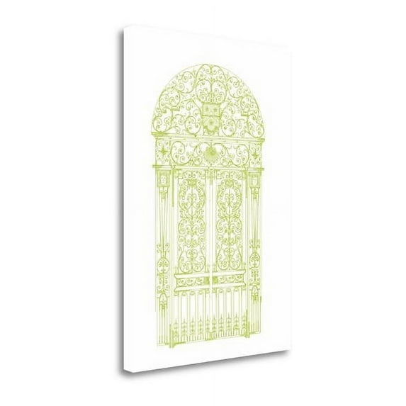 Tangletown Fine Art English Garden II By Wild Apple Portfolio, Gallery Wrap Canvas 24 x 34