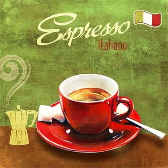 Tangletown Fine Art Espresso by Skip Teller Poster Frame - 30 x 30 x 1.5 in.
