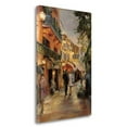 thumbnail image 1 of Tangletown Fine Art 'Evening in Paris' Print on Wrapped Canvas, 1 of 2