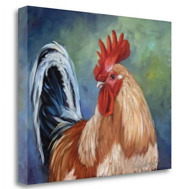 Tangletown Fine Art 'February Rooster II' Print on Canvas