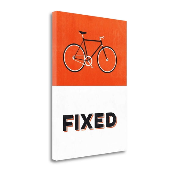 Tangletown Fine Art 'Fixed' Graphic Art Print on Wrapped Canvas
