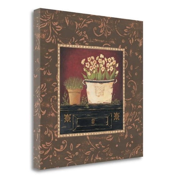 Tangletown Fine Art 'Floral III' Print on Canvas