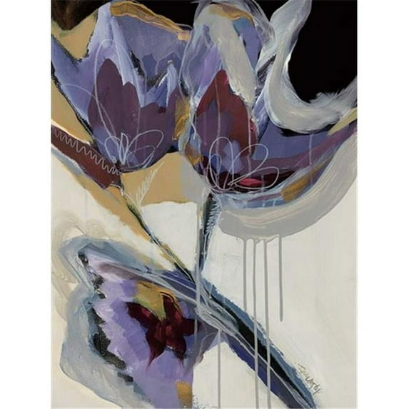 Tangletown Fine Art Floral Impressions I by Angela Maritz Poster Frame - 38 x 28 x 1.5 in.