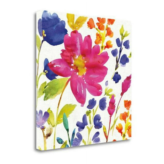 Tangletown Fine Art 'Floral Medley I' Print on Canvas