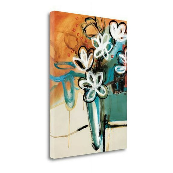 Tangletown Fine Art 'Floral and Still Life Trance II' Graphic Art Print on Wrapped Canvas