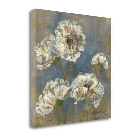 Tangletown Fine Art 'Flowers In Morning Dew I' By Silvia Vassileva Giclee on Gallery Wrap Canvas