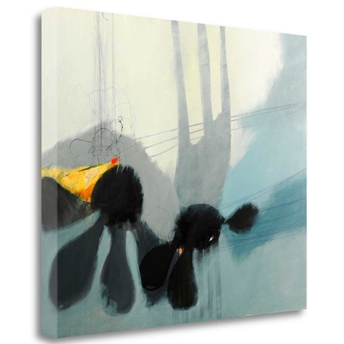 Tangletown Fine Art Flowers Tale By Sidsel Brix, Gallery Wrap Canvas 21" x 17"